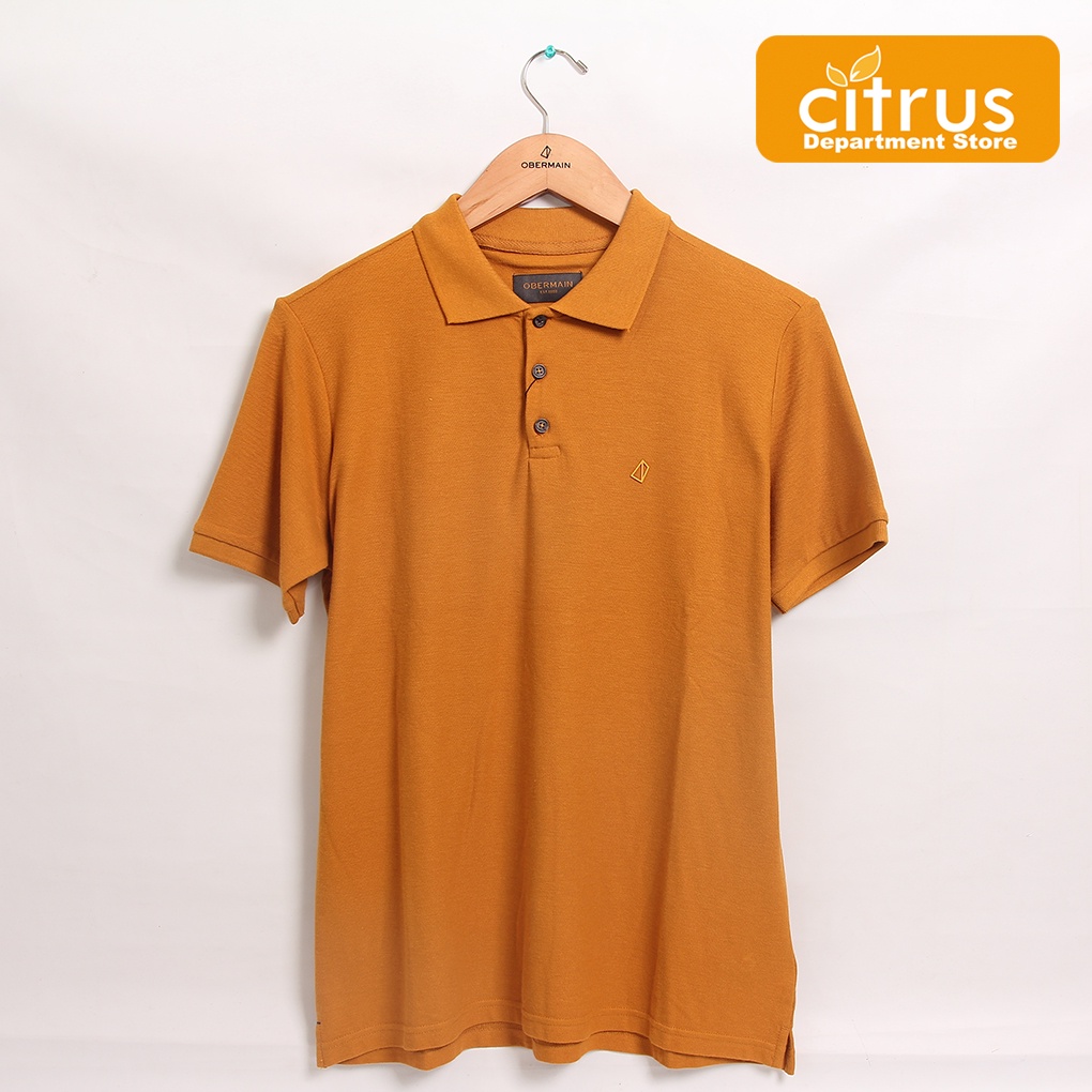 Obermain Pakaian Polo Pria Bertrand Polo In Mustard