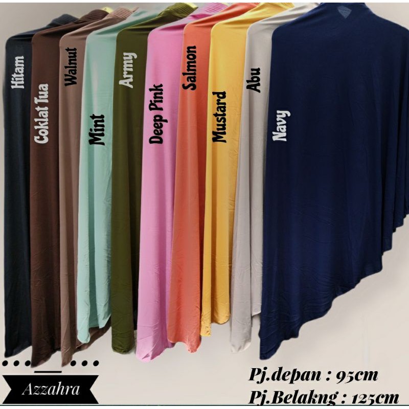 khimar bergo jersey jumbo | kerudung instan jumbo