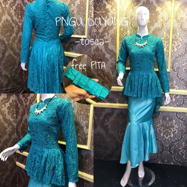 KEBAYA BROKAT PINGUIN DUYUNG / KEBAYA MODERN / KEBAYA WISUDA / KEBAYA TUNANGAN