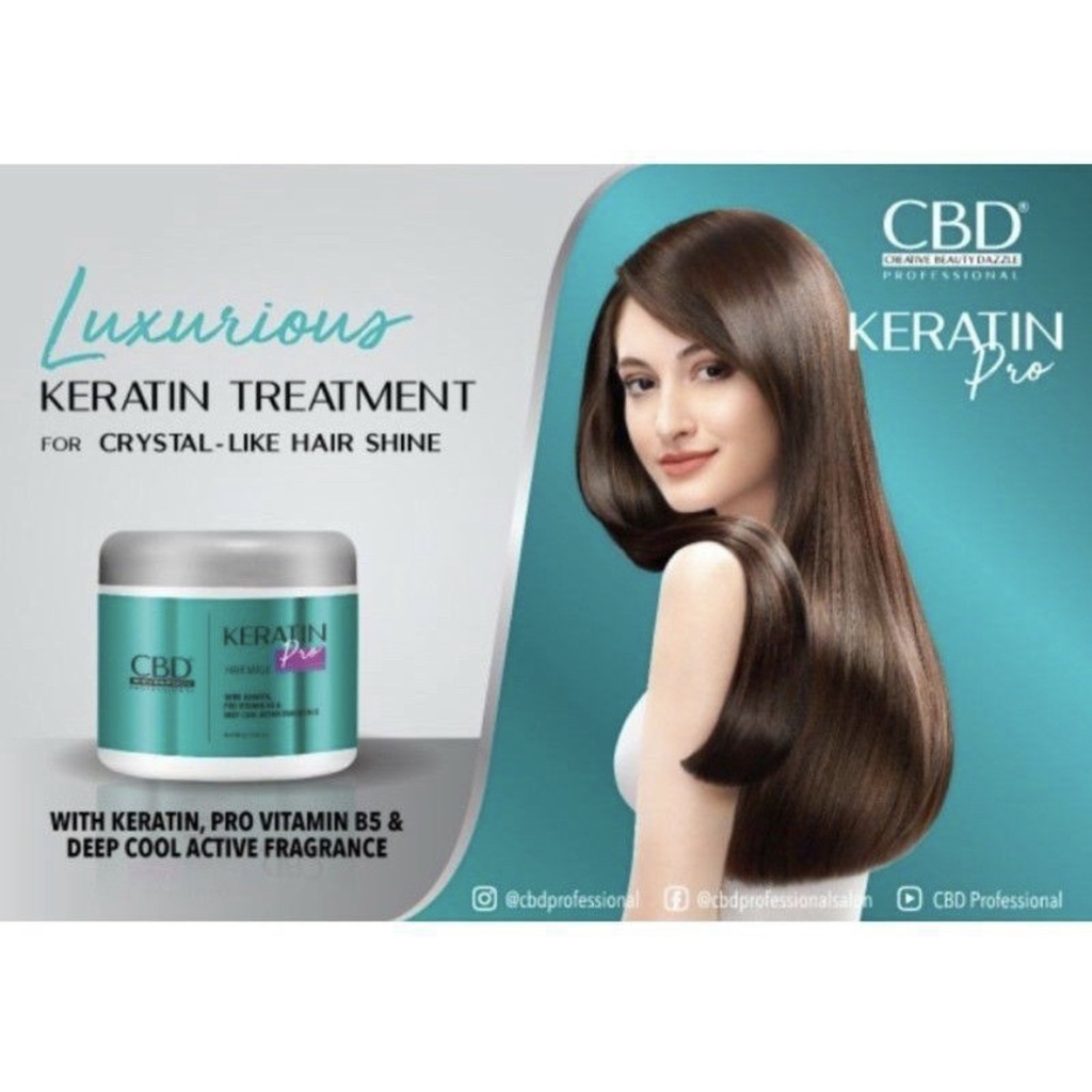 CBD hair masker rambut keratin pro 500gr