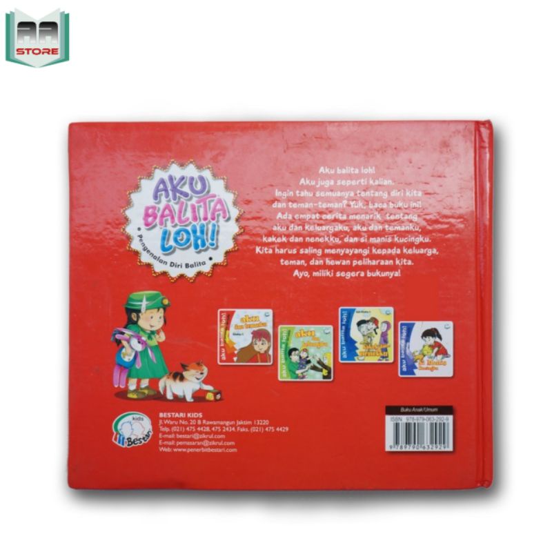 Buku Cerita Anak Bergambar - Aku Balita Loh ! Hard Cover-1
