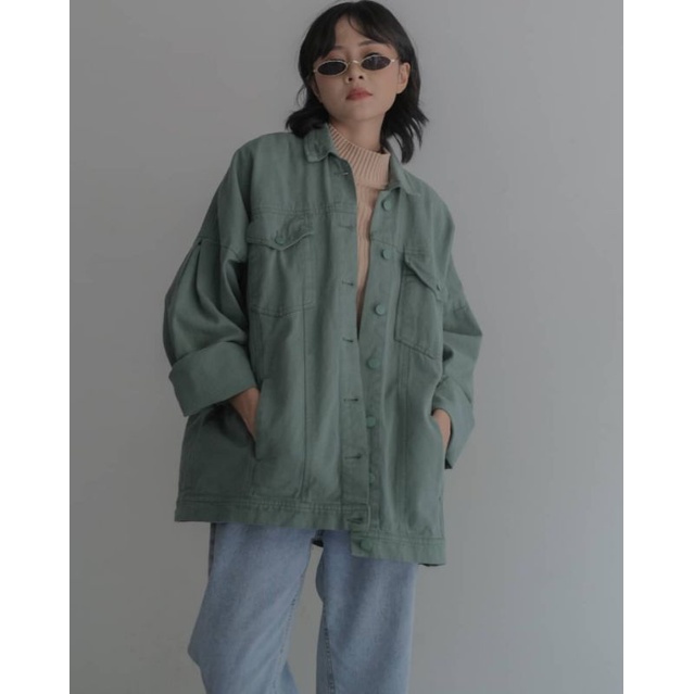 coloured denim