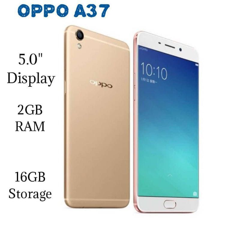 HP OPPO A37 murah RAM 2/16GB HD layar 5 inchi smartphone FULLSET GARANSI 1TAHUN