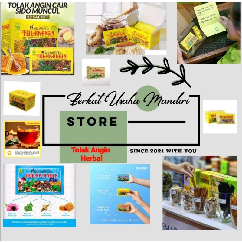 Tolak Angin Cair isi 12 sachet Terlaris termurah &amp; Garansi 100% Original