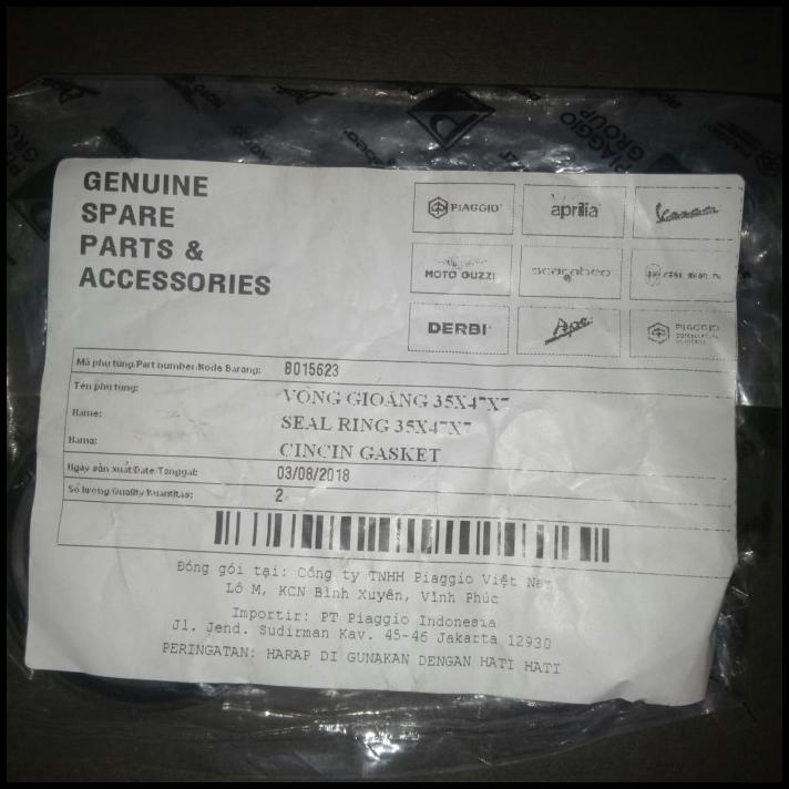 Seal As Roda Belakang Vespa Matic