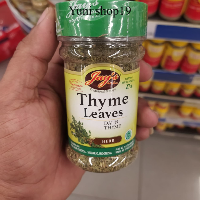 

jays thyme leaves 27gr