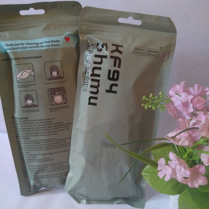 MASKER KF94 SHUMU WARNA 5PLY MODERN