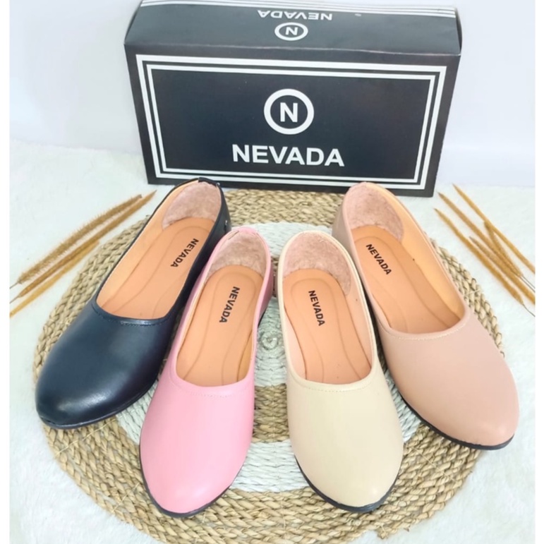 Sepatu Nevada Murah/Flatshoes wanita kerja trendy S04