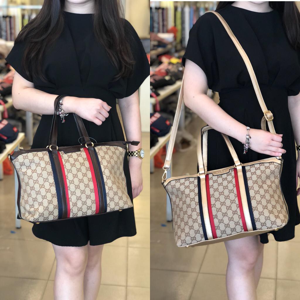 TAS GUCCI TOTE 1837 LAV TAS  BRANDED TAS IMPORT TOTE BAG WANITA TAS WANITA TAS SLEMPANG