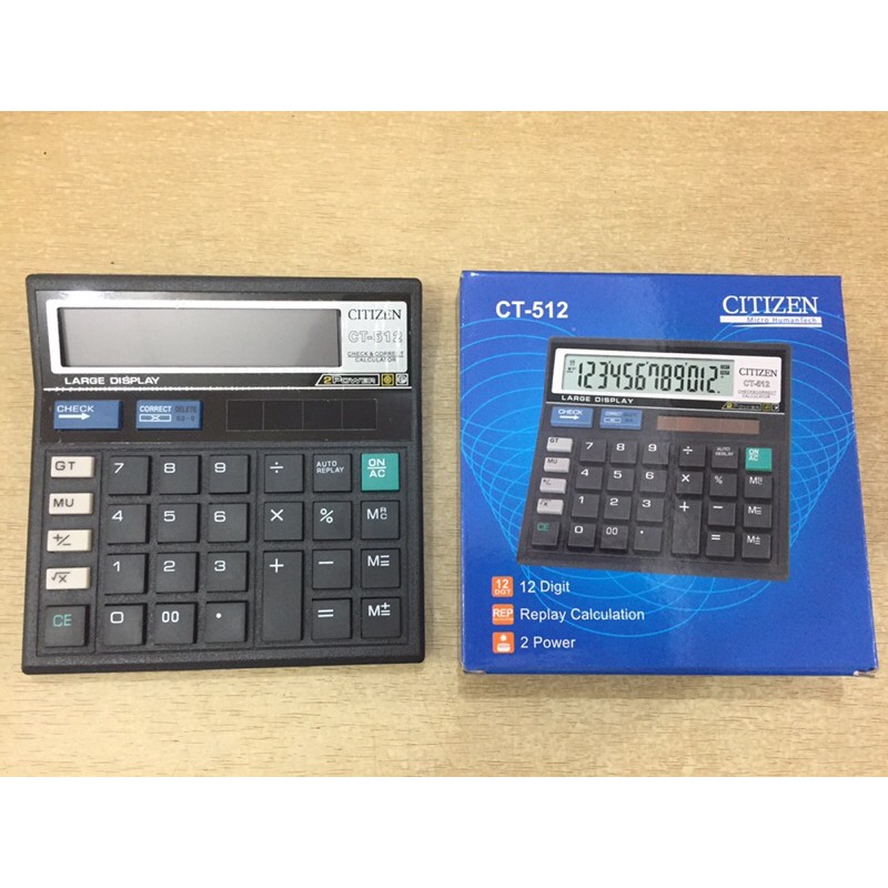 

Calculator/kalkulator Citizen CT-512