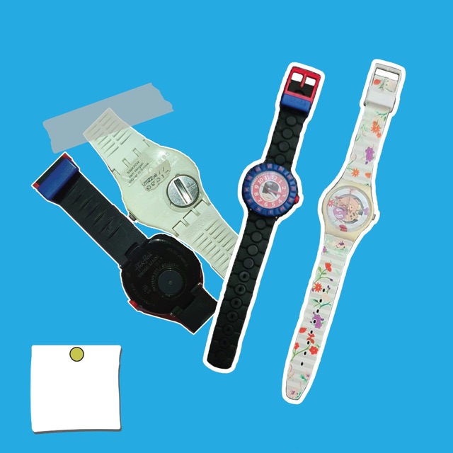 Preloved jam tangan Swatch original