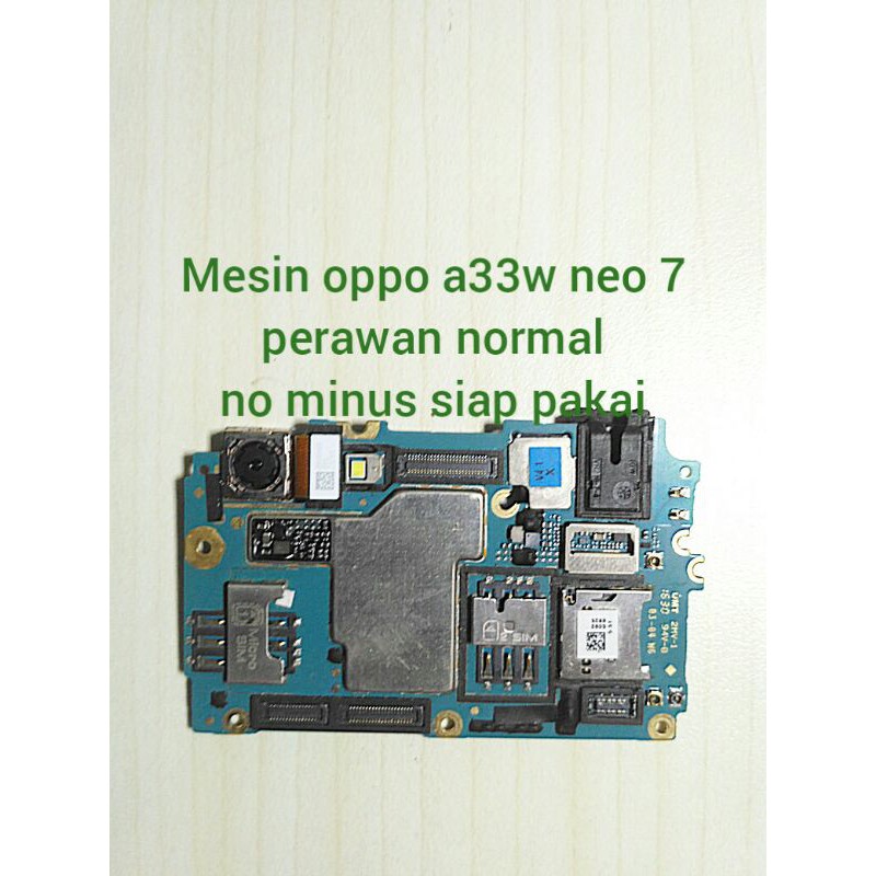 mesin oppo neo7 neo 7 a33w perawan no minus siap pakai