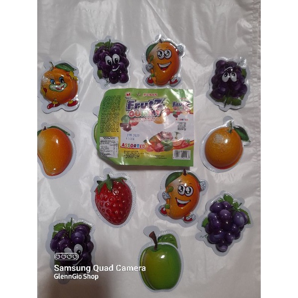 Permen Kenyal Aneka Rasa Buah Frutz Gummy isi 20 pcs