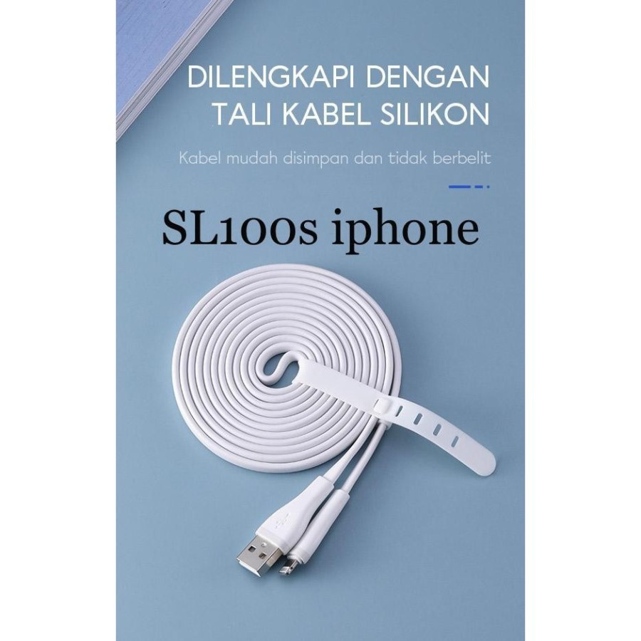 KABEL IPHONE 2M / KABEL LIGHTNING 200CM VIVAN SL200S