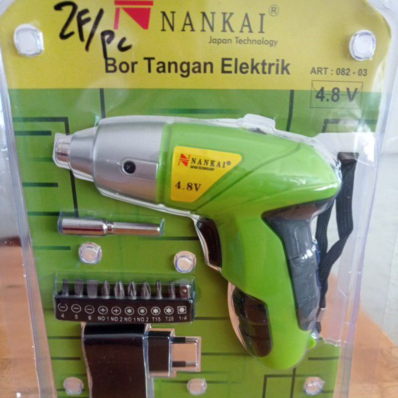 BOR TANGAN NANKAI ELETRIK -  BOR CORDLESS BOR NANKAI JAPAN