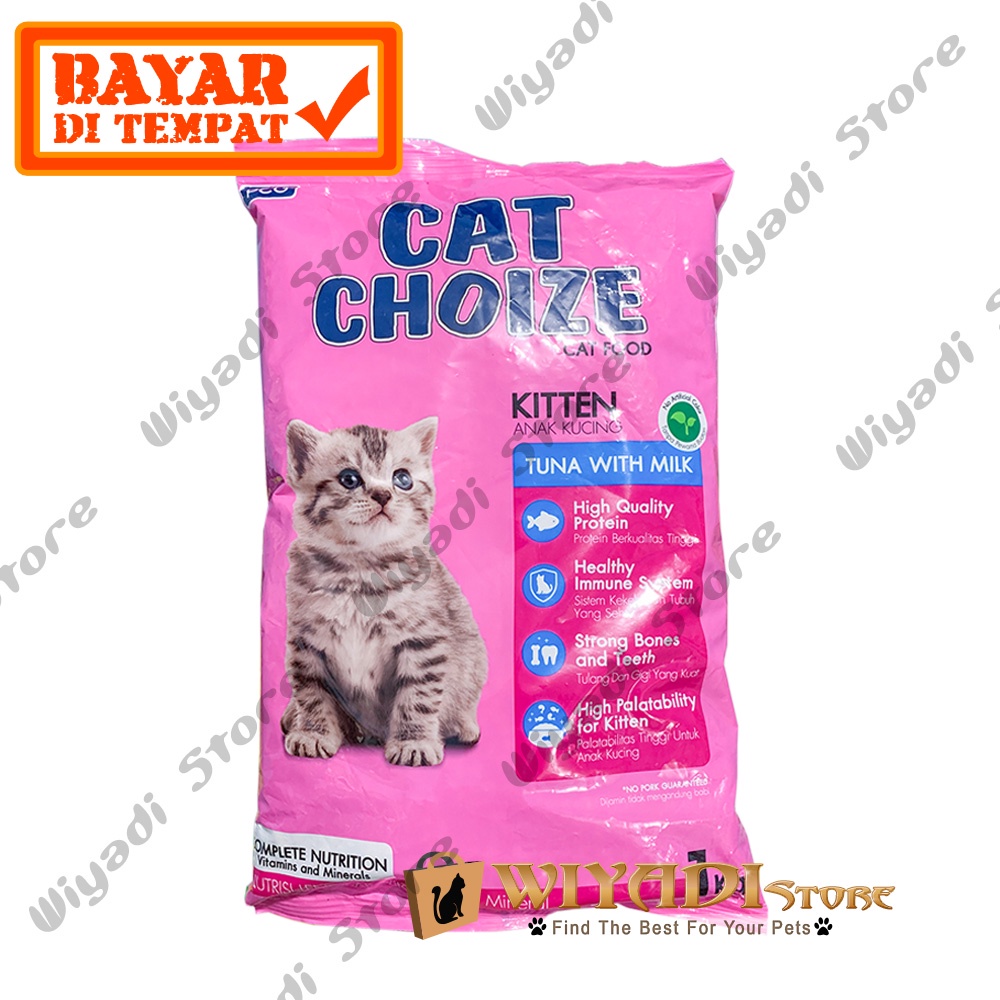 Cat Choize Kitten 1k - Makanan Pakan Kucing Ber Protein Tinggi