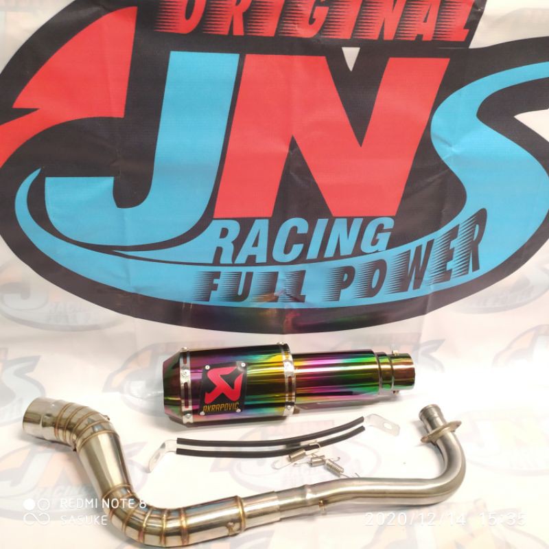 KNALPOT AKRAPOVIC NMAX LEXI AEROX VARIO150 VARIO125 PCX