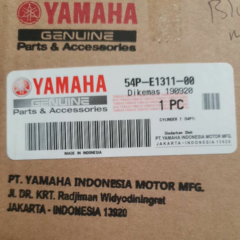 Boring Cylinder Blok Mio J Yamaha Ori