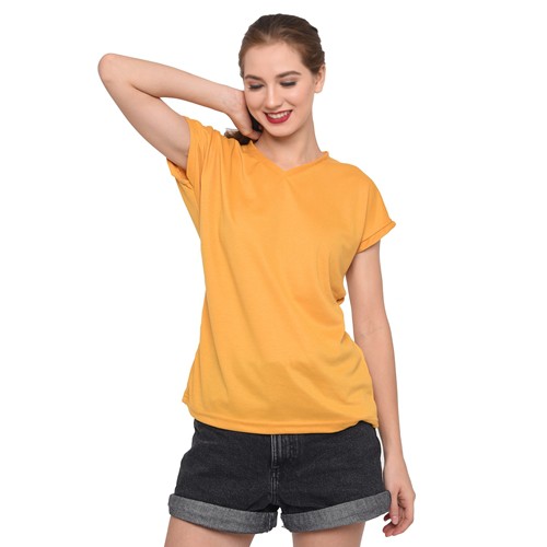 LEMONE T shirt Kaos Cewe Catton TC Premium Baju Wanita V LEMONE T shirt Kaos Cewe Catton TC Premium Baju Wanita V