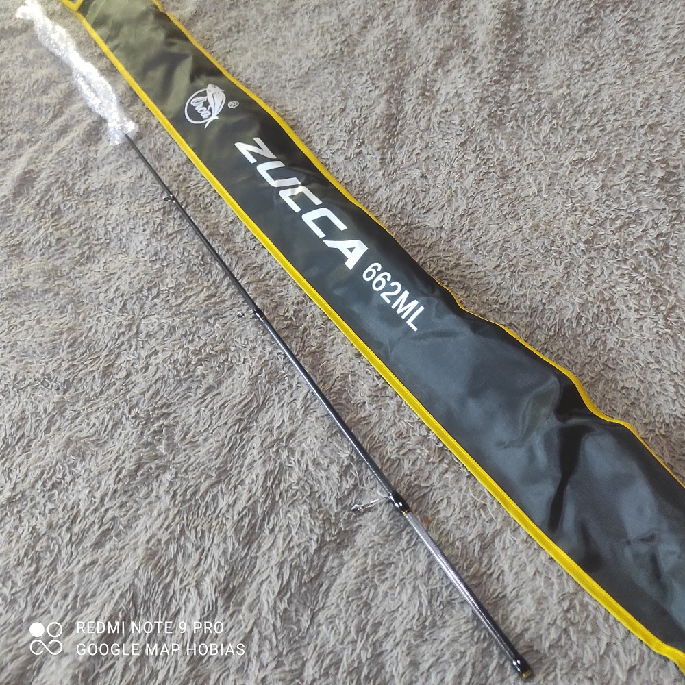 TOP UJUNG.... joran Pancing Spinning 662 ML orca Zucca 198