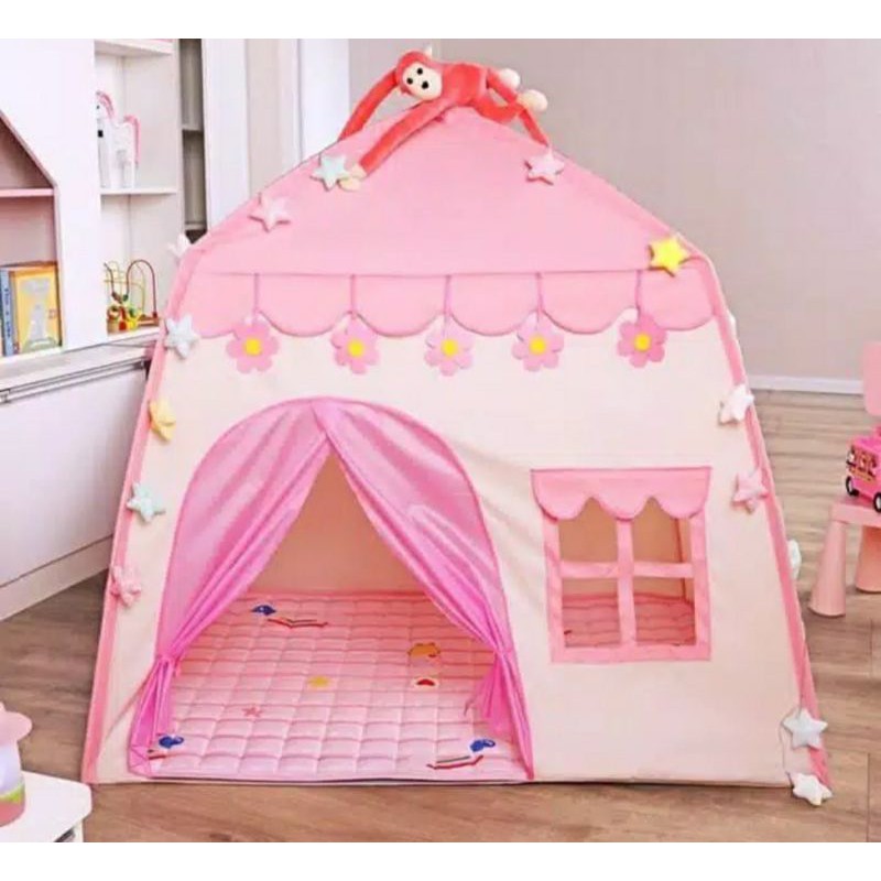 Tenda anak bentuk rumah