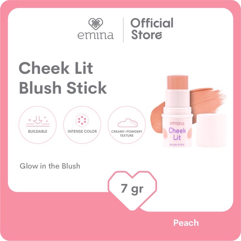 Emina Cheek Lit Blush Stick 7gr