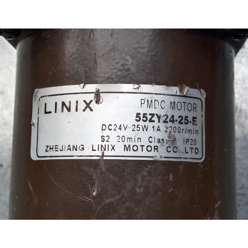 Dc Motor Gearbox LINIX 24V 25W