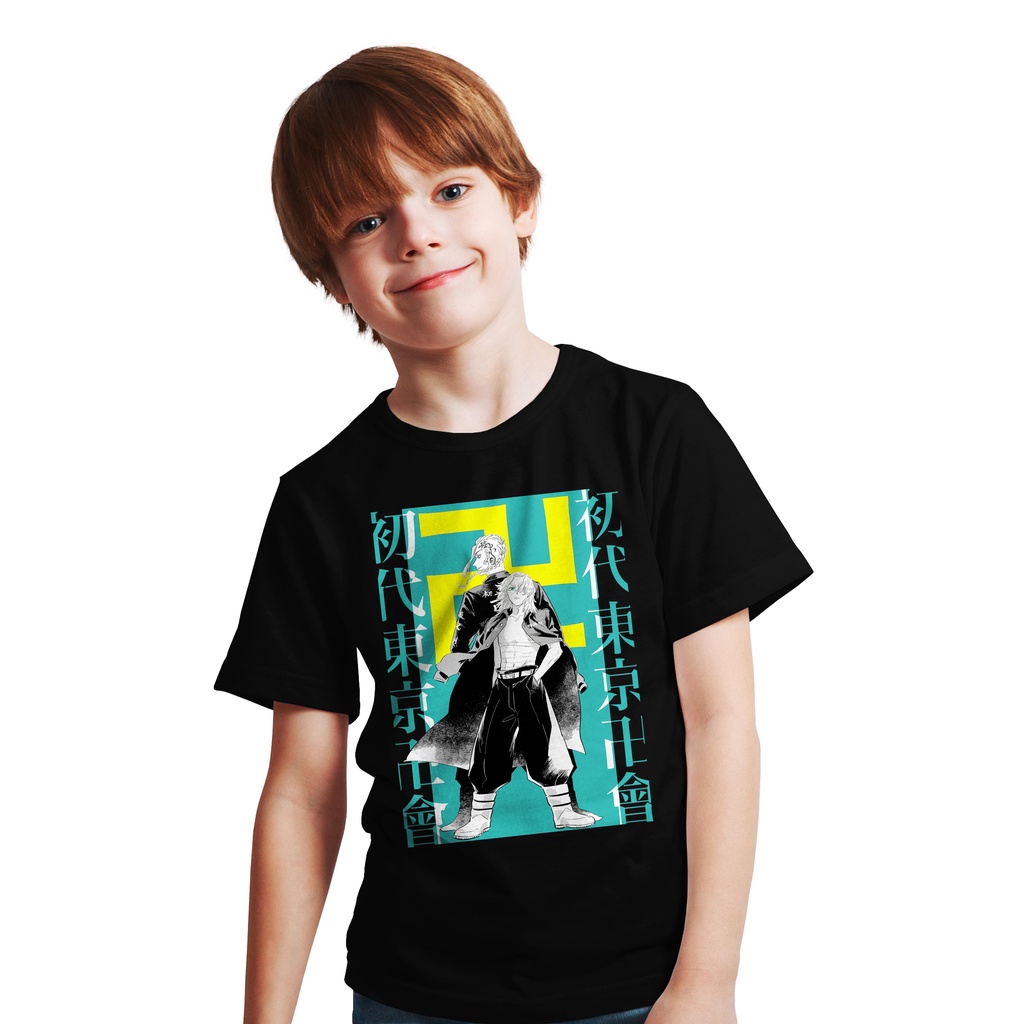 KAOS BAJU ANAK TOKYO REVENGERS MIKEY MANJIRO SANO DRAKEN TOKYO MANJI KAI