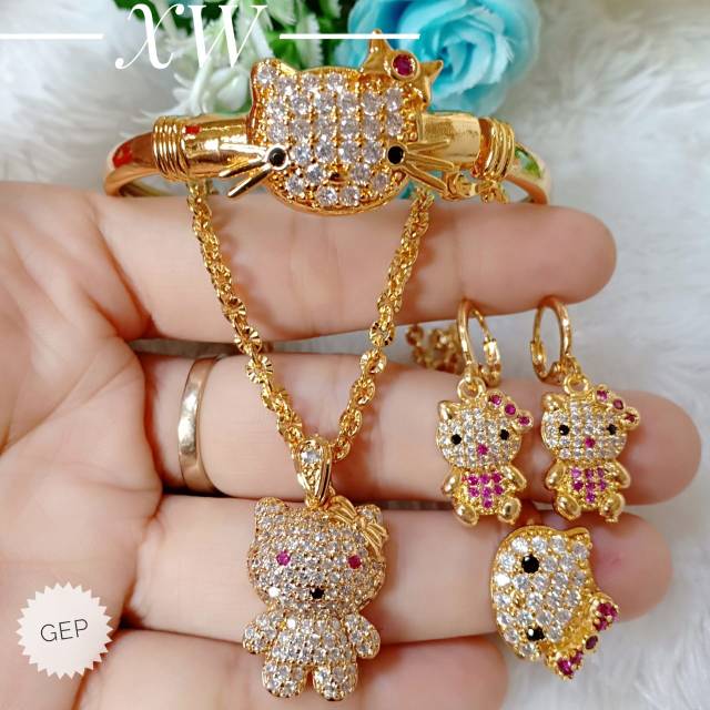  Xuping  set hk gold dewasa Shopee Indonesia