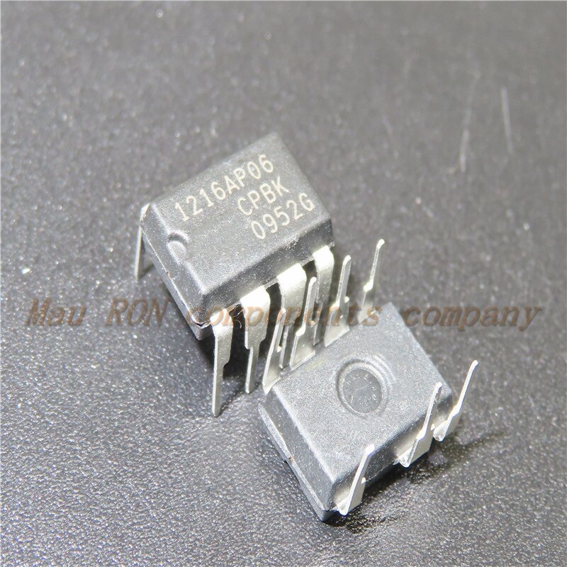 10pcs/lot 1216AP06 NCP1216AP65G DIP-7 power management IC chip In Stock Kualitas Original Baru100%