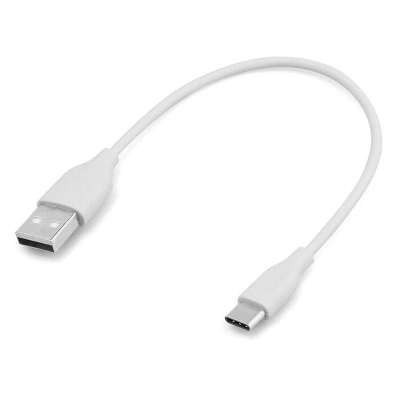 {LUCKID}Short 20cm USB-C USB 2.0 Type C male to 2.0 type A male data charge cable cord