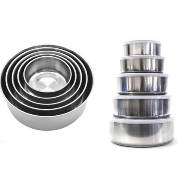 termurah FRESH BOX GSF G-1018 SET 5 STAINLESS STEEL MURAH BAGUS berkualitas