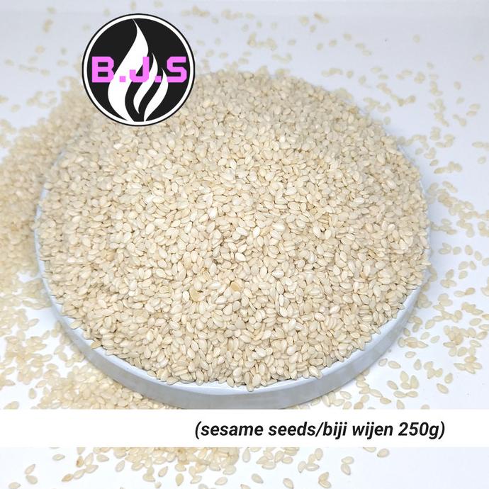 

BEST SELLER BIJI WIJEN/SESAME SEEDS 250GR PENGIRIMAN CEPAT