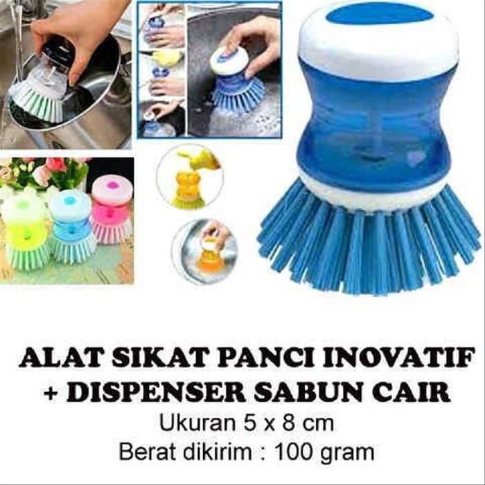 Sikat Piring Panci Dispenser Sabun Cair