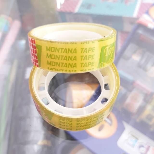 

Isolasi / Solatip / Cellotape / Selotape Mini Bening 1/2 inch 12mm