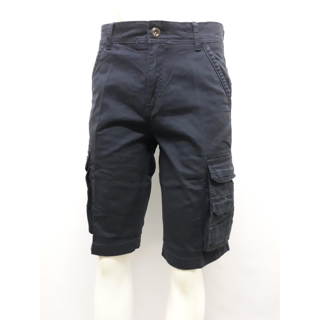 CELANA CARGO PENDEK PRIA/S135_BIRU DONKER