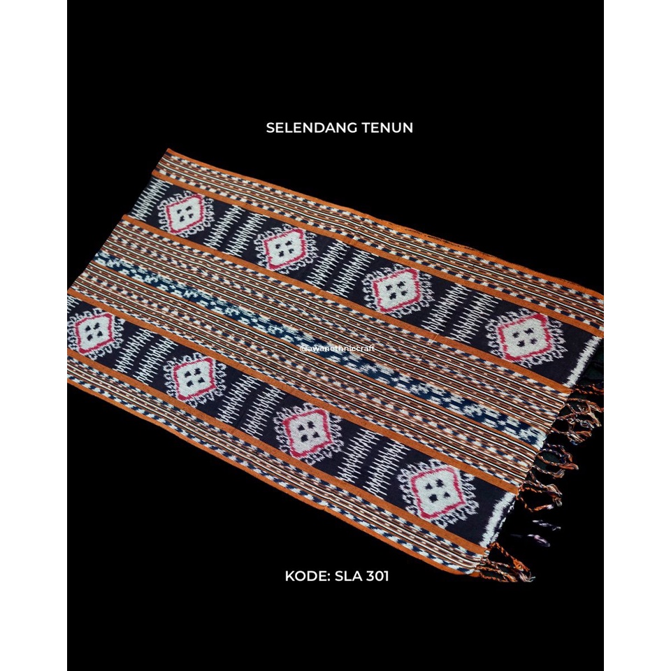 AEC Selendang Tenun Etnik Asmat-Sumba-Toraja-6
