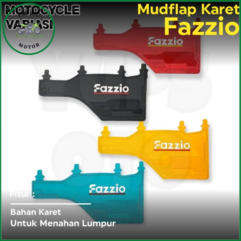 Mudflap Karet Fazzio Penahan Lumpur Fazzio Penahan Lumpur Spakbor Fazzio (cod)
