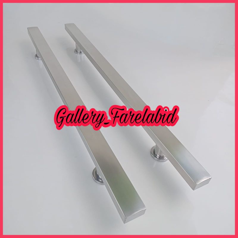 1 Meter Handle Pintu Rumah Stainless Steel 100 Cm Gagang Pintu Rumah Modern 80 Cm Pegangan Pintu Kupu Tarung Tarikan Pintu Rumah Minimalis