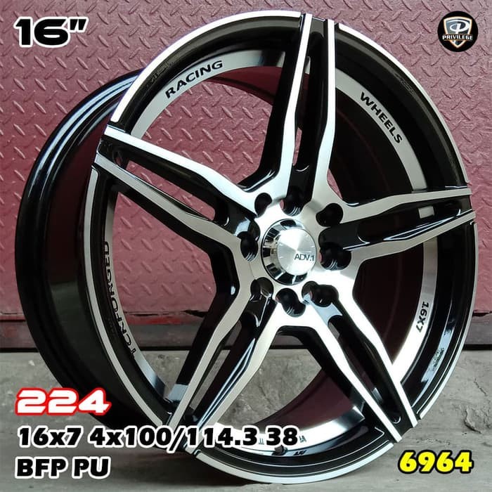 Velg Racing Mobil 224 BFP PU Avanza Xenia Kijang