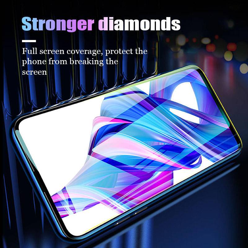 1pc Tempered Glass Pelindung Layar Xiaomi Mi Redmi Note 11 10C 10 9 9S 8 7 10S 9A 9T 9T 10T Poco X3 F3 M3 F2 NFC Pro MAX