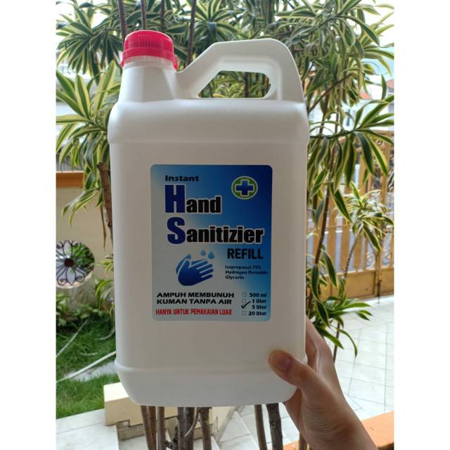 Hand sanitizer 5liter