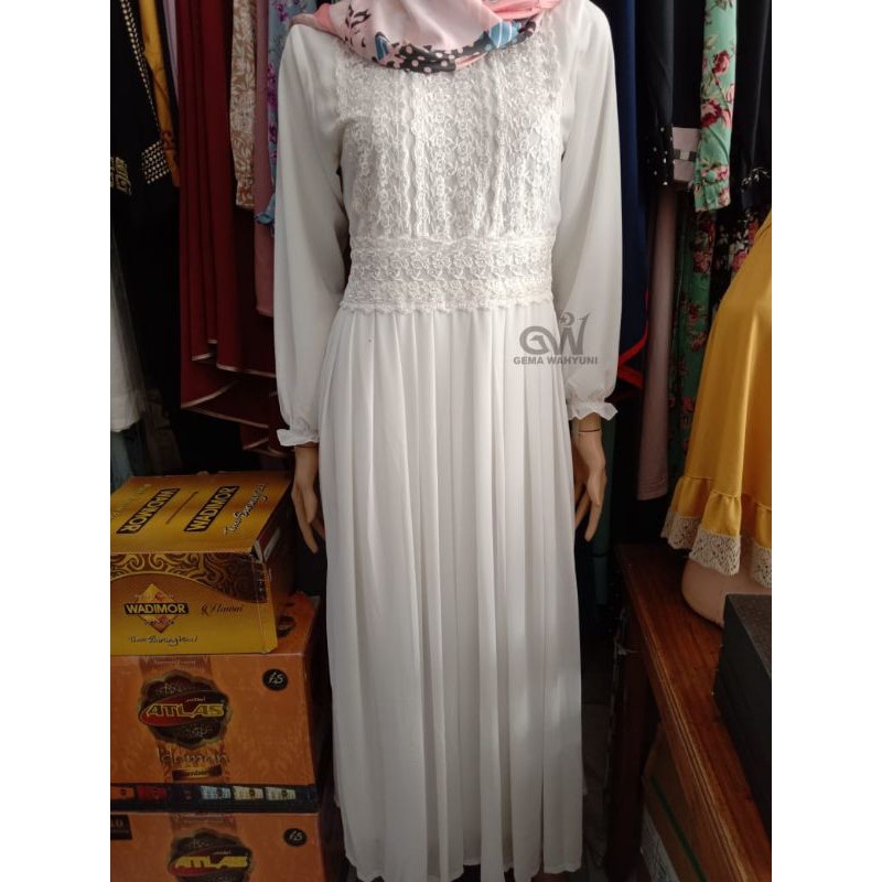 Gamis Dinda / Gamis Putih