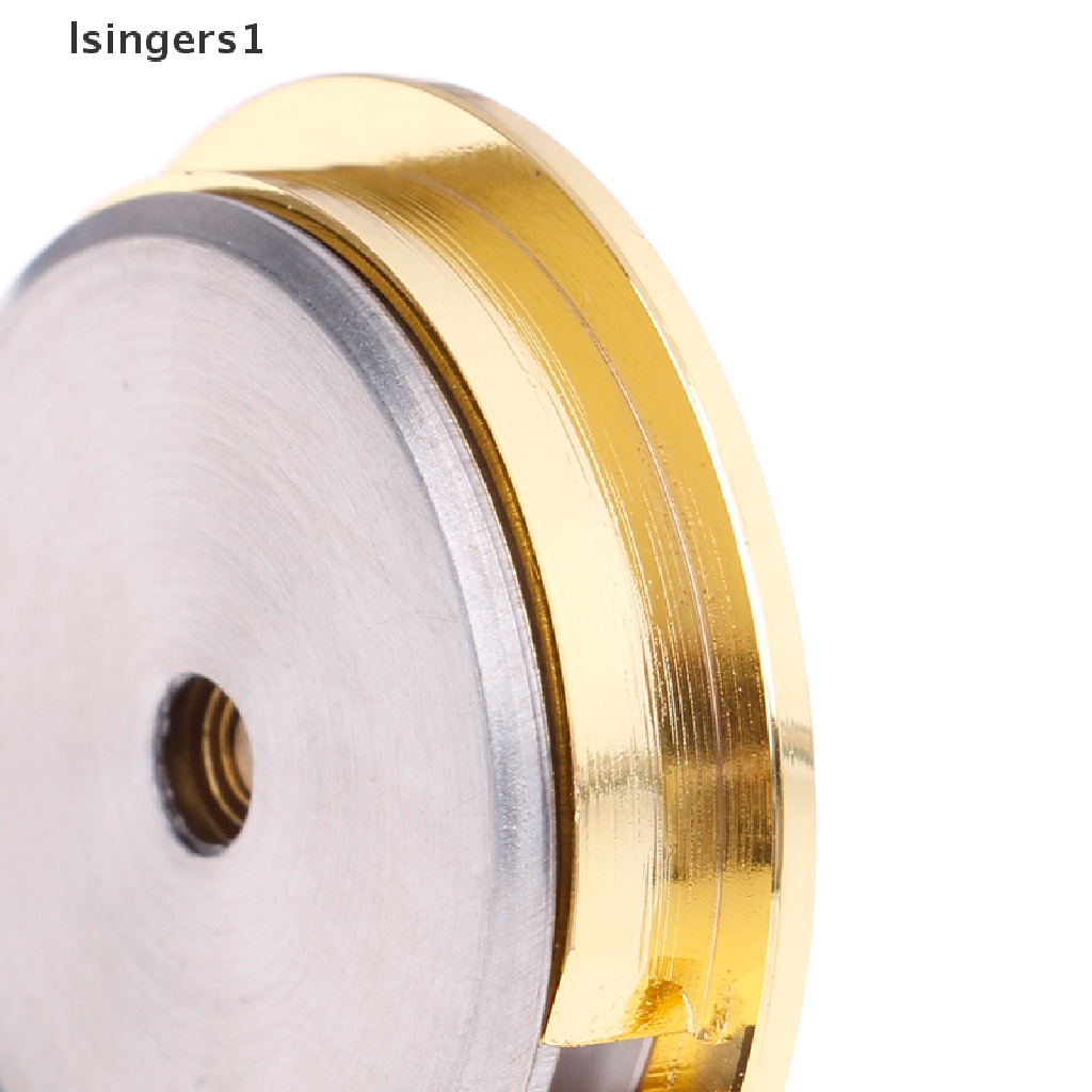 (lsingers1) Higrometer Pengukur Kelembaban Udara 37mm Bentuk Bulat Warna Emas