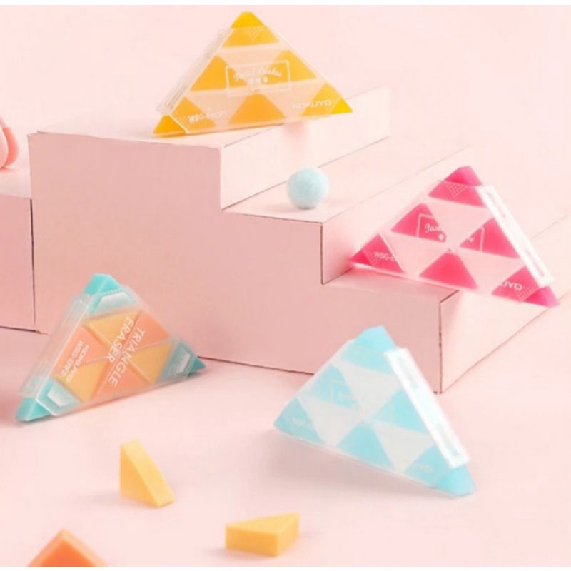 

Penghapus Segitiga Pastel Kokuyo