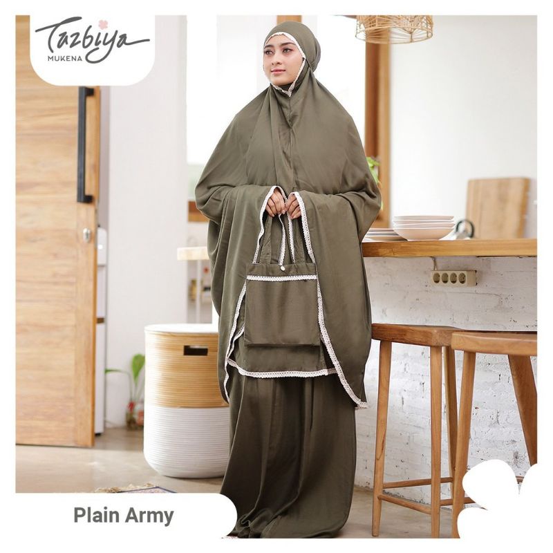 MUKENA TAZBIYA RENDA PLAIN