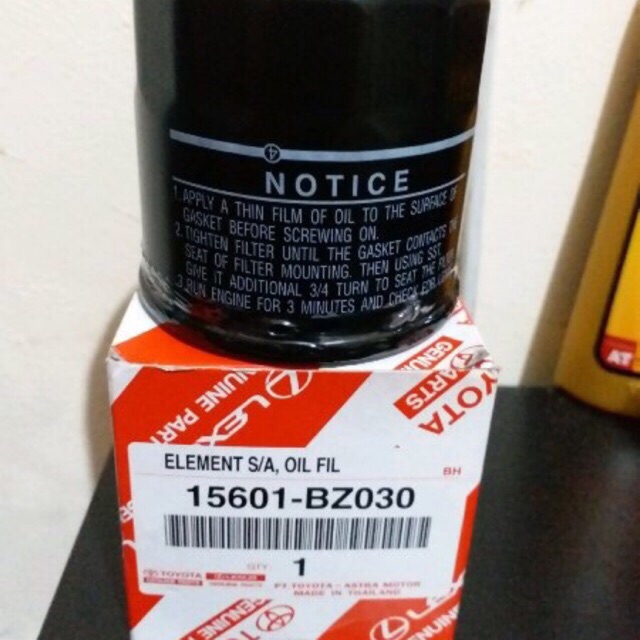 Oli Filter buat mobil toyota agya