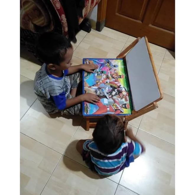 Meja Belajar Lipat + Whiteboard Kode 665