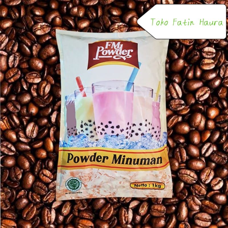 ☘️FATIN☘️ BUBUK MINUMAN RASA FM POWDER 25 GR/SERBUK MINUMAN BOBA