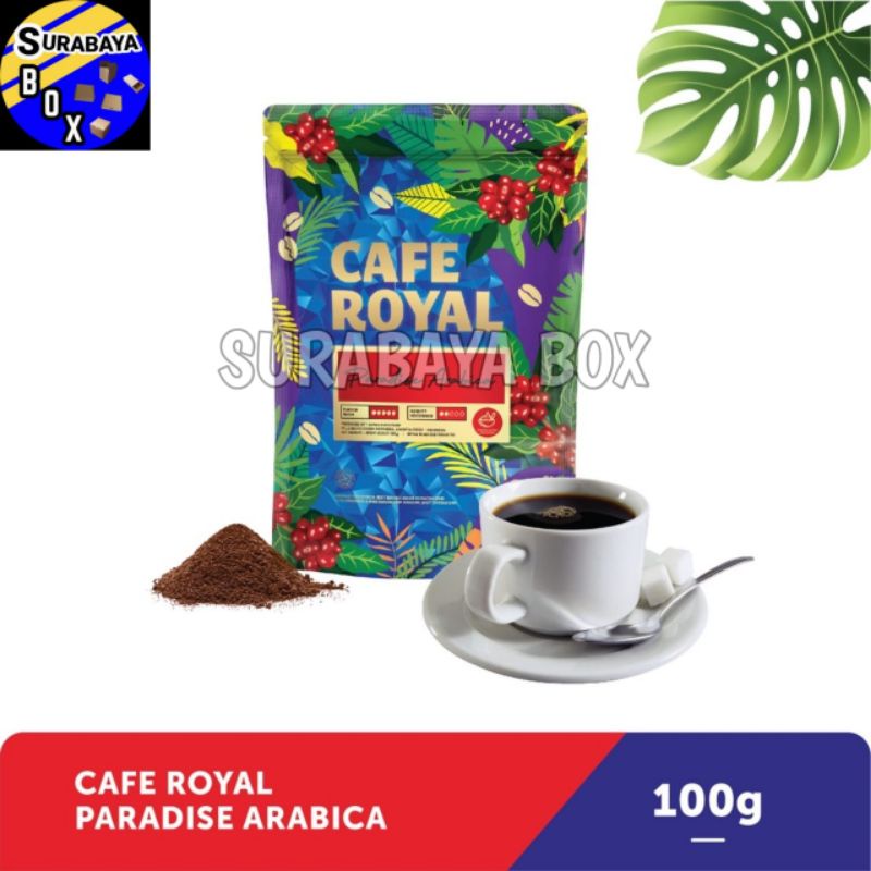 

CAFE ROYAL PARADISE ARABICA GROUND (KOPI BUBUK) KOPI PARADISE KOPI